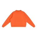 Essential Fleece Mock-Neck Crew Sweatshirt