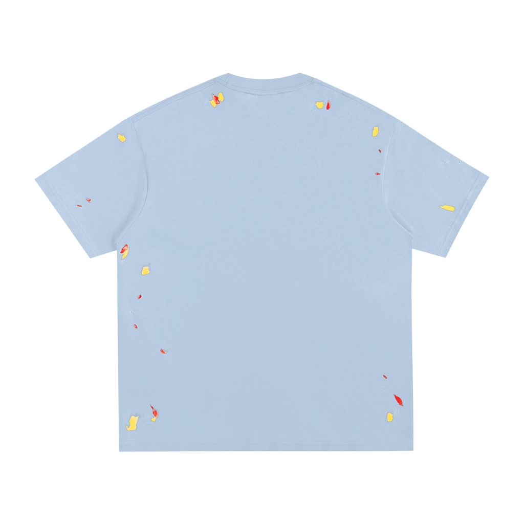 Cotton candy blue